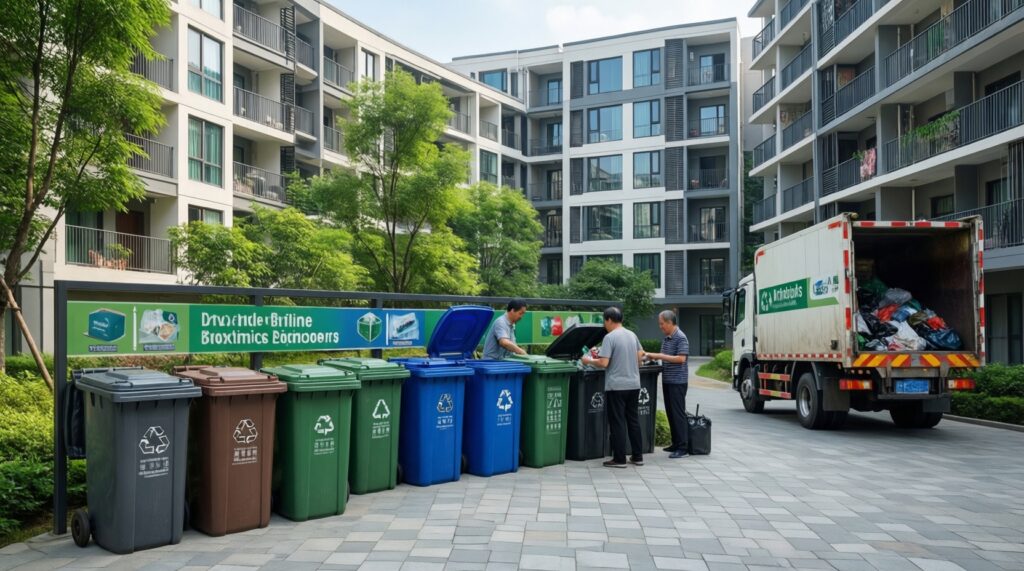 Экология и благоустройство: раздельный сбор, ликвидация свалок, озеленение и чистка водоёмов - иллюстрация