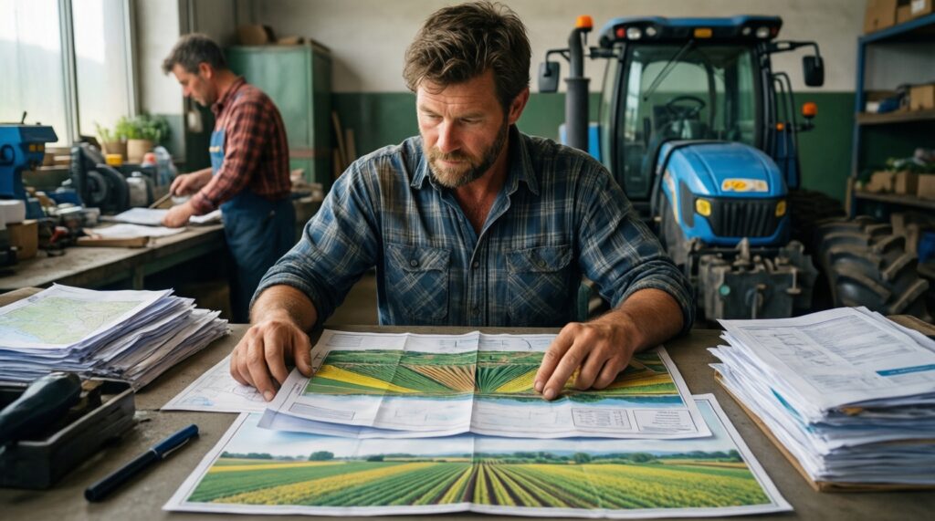 Сельское хозяйство: посевная/уборочная кампании, поддержка фермеров, развитие коопераций - иллюстрация