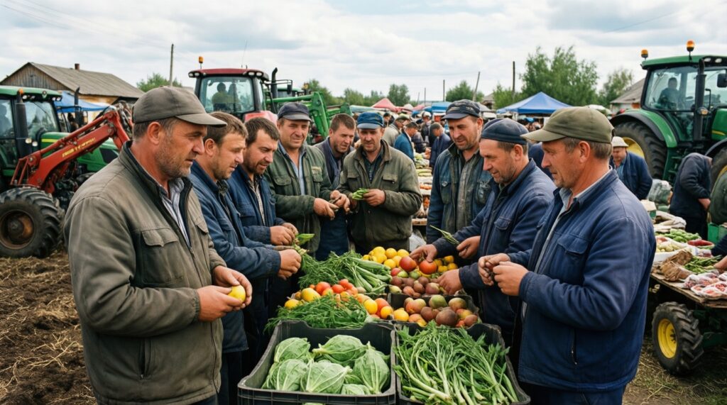 Сельское хозяйство Чувашии: посевная, урожай, поддержка фермеров и кооперативов - иллюстрация