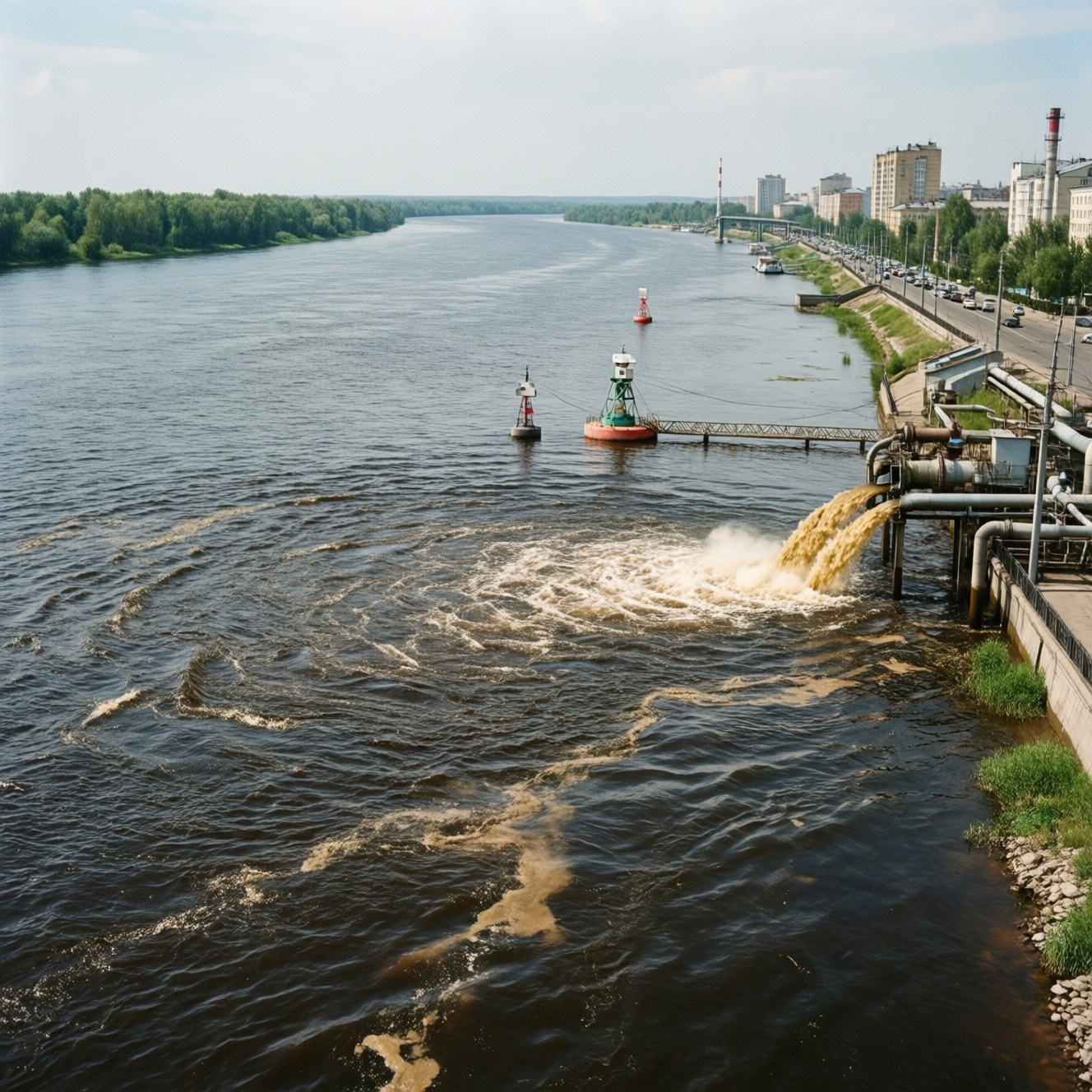 Экология Волги: качество воды, очистные сооружения и природоохранные меры